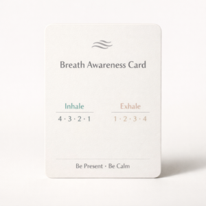 Breath Awareness Card